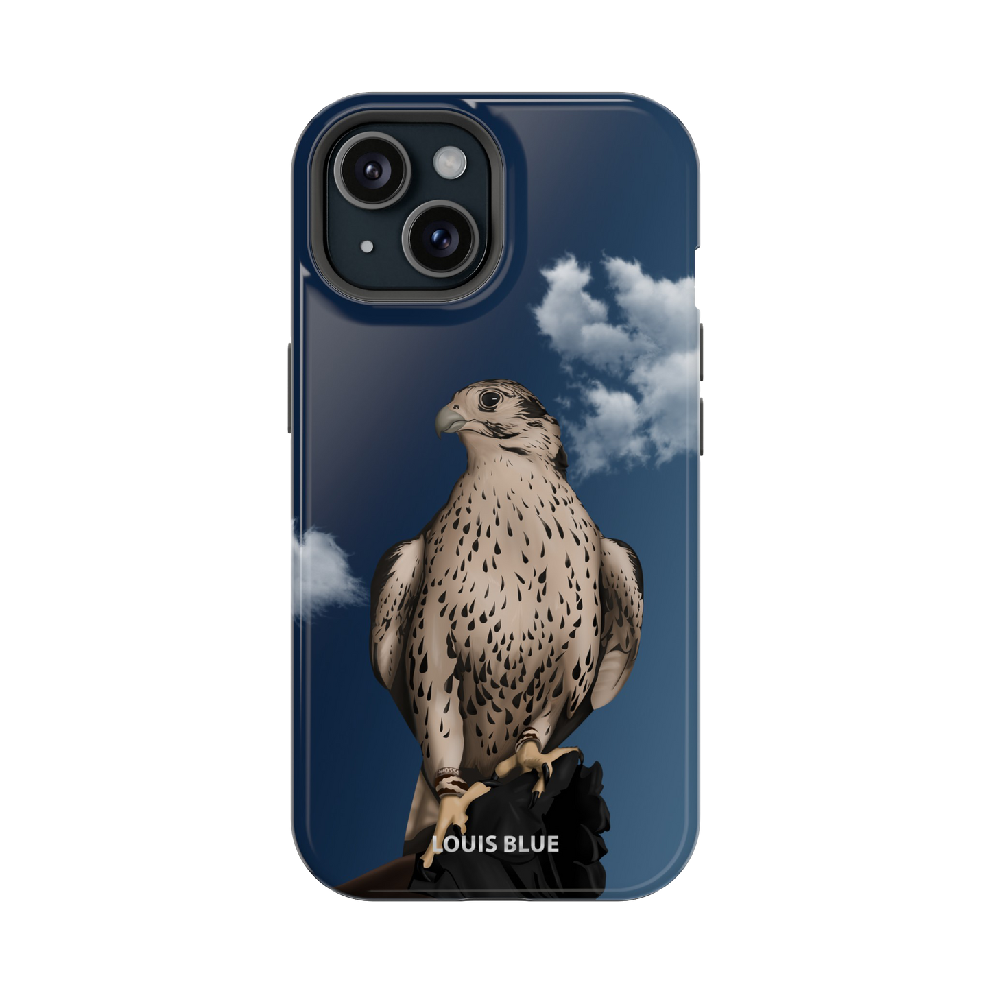 Falconry Sky Blue - iPhone Tough Case