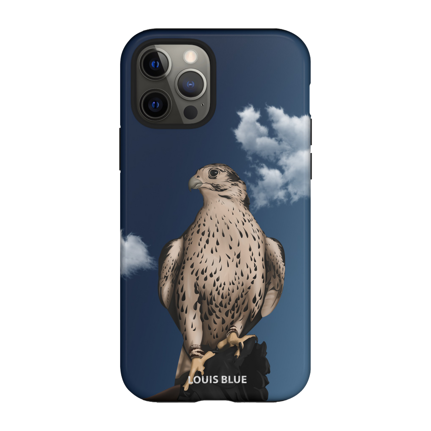 Falconry Sky Blue - iPhone Tough Case