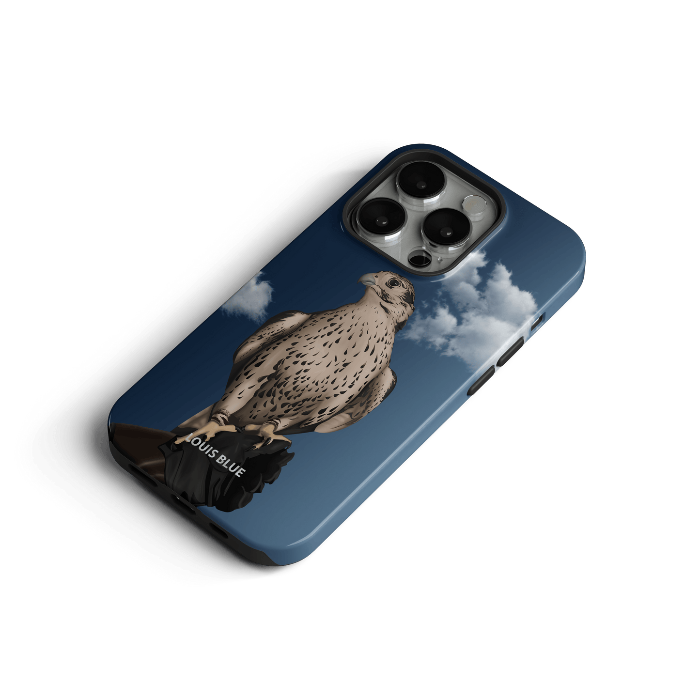 Falconry Sky Blue - iPhone Tough Case