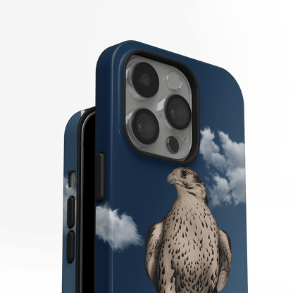 Falconry Sky Blue - iPhone Tough Case