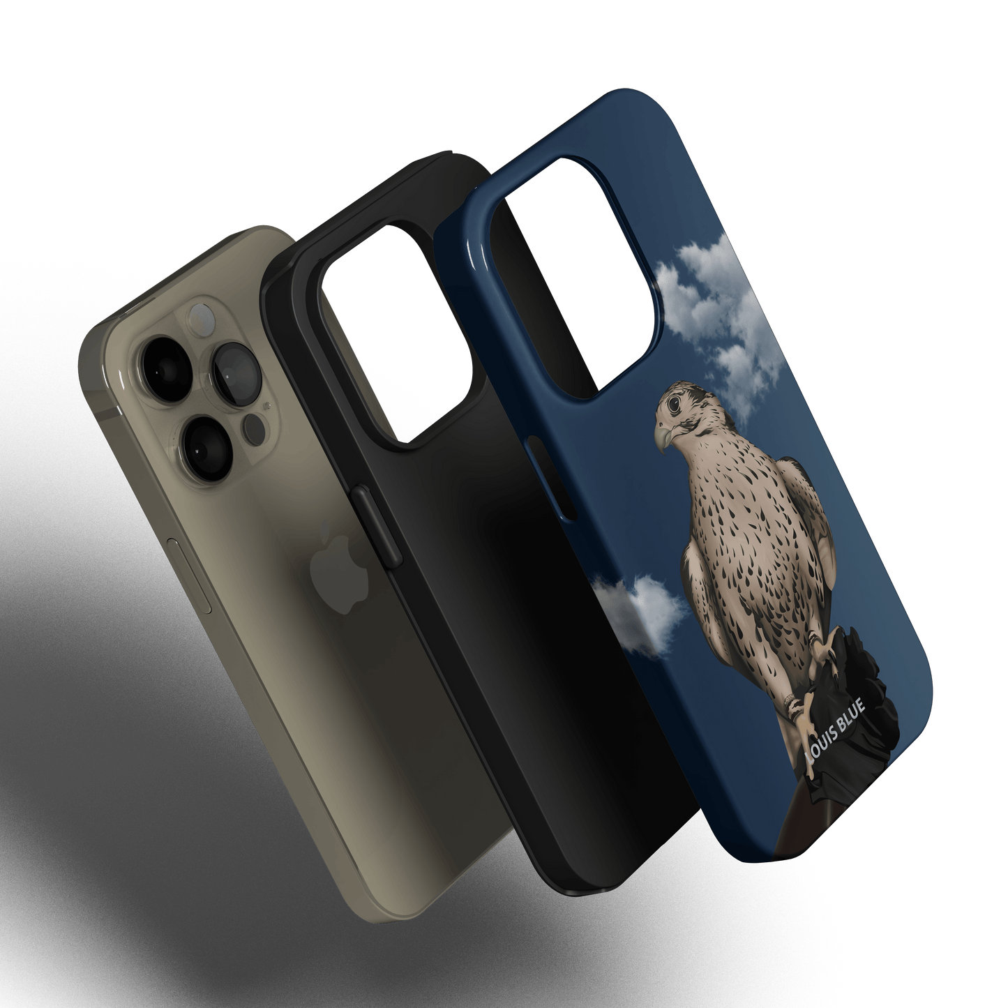 Falconry Sky Blue - iPhone Tough Case