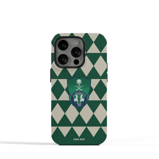 Al Ahli Saudi FC Pattern- iPhone Tough Case - UAE