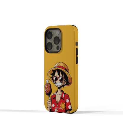 Luffy Meat One piece - iPhone Tough Case