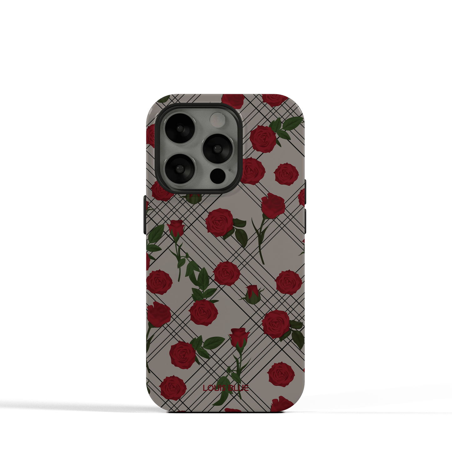 Rose - IPhone tough case - LOUIS BLUE