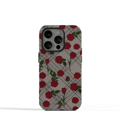 Rose - IPhone tough case - LOUIS BLUE