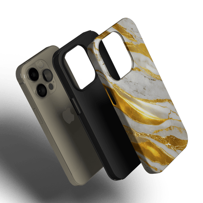 Golden Marble - iPhone Tough Case