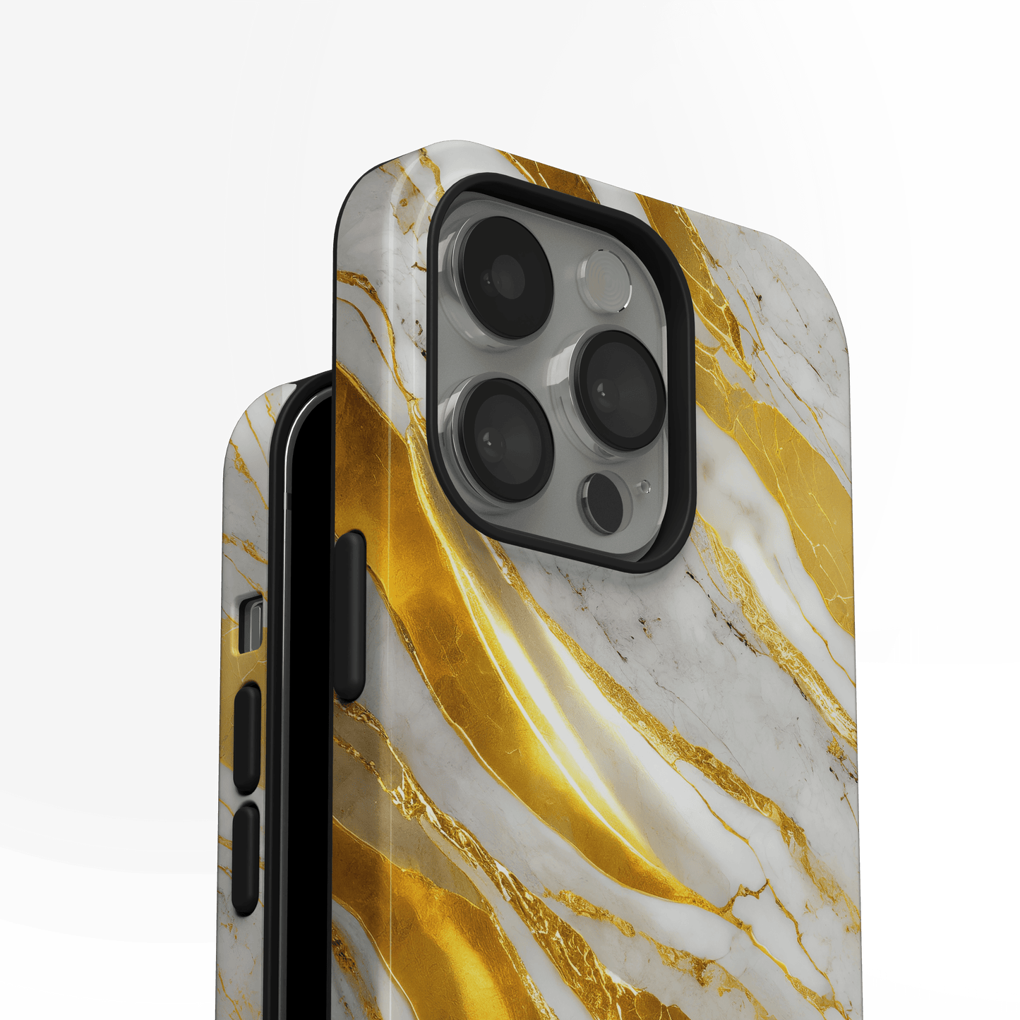 Golden Marble - iPhone Tough Case