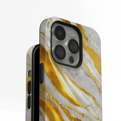 Golden Marble - iPhone Tough Case